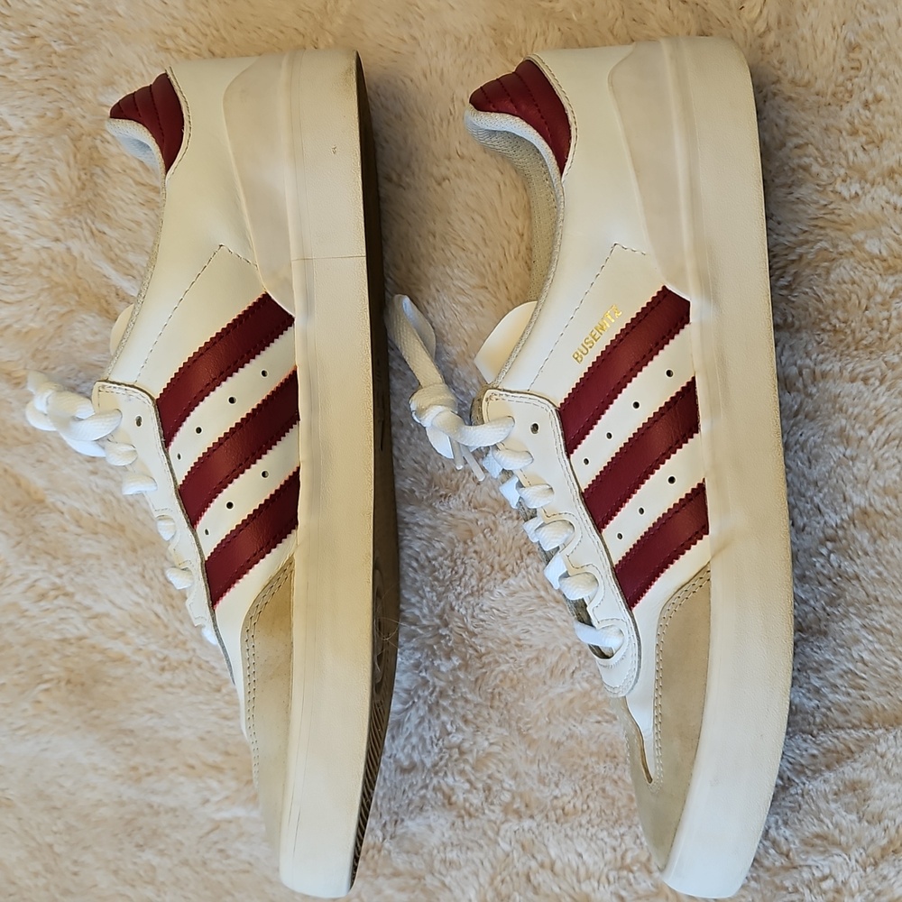 GUC Men's Adidas Busenitz White & Sneakers. Size 11. - Picture 3 of 9